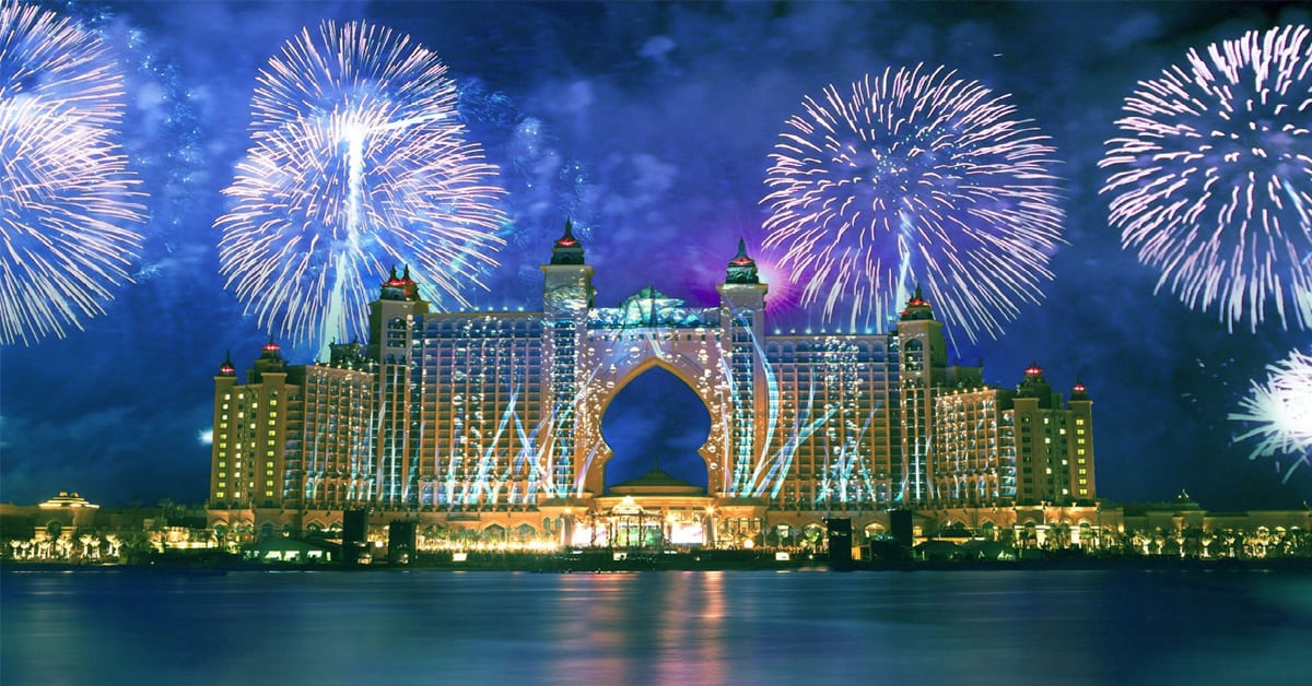 New Year eve in Dubai