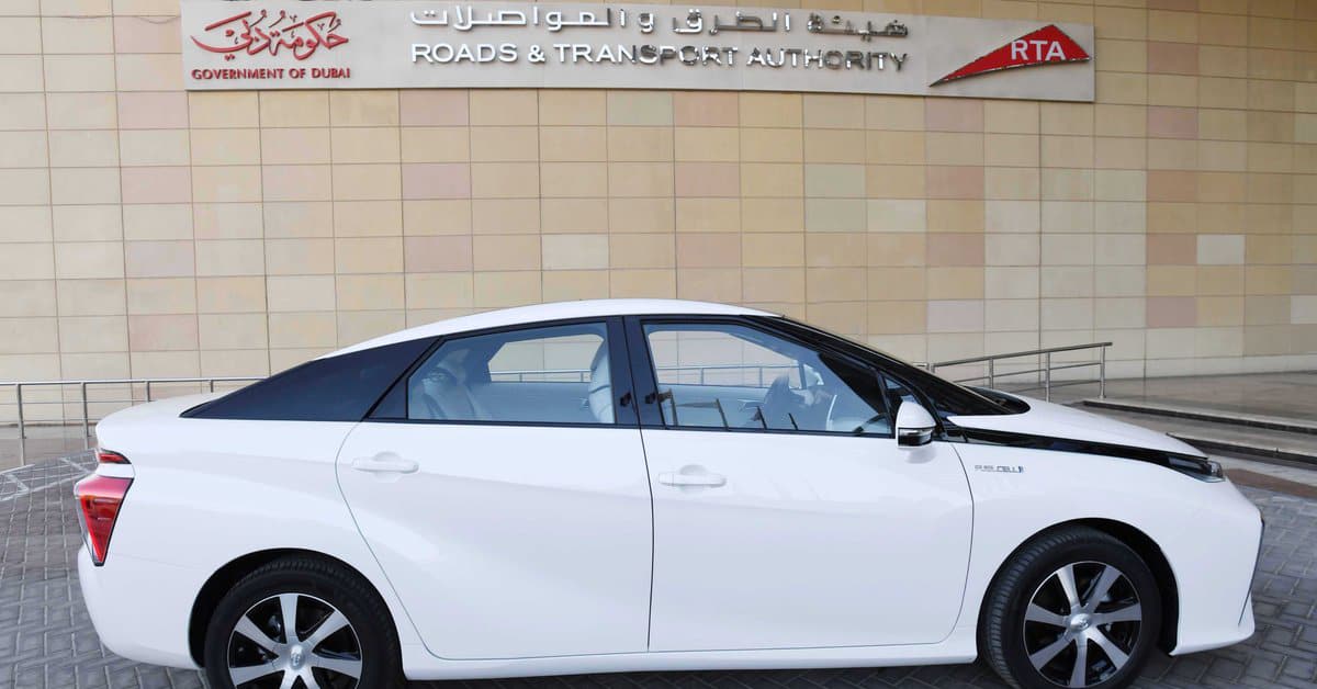 Dubai now has Hydrogen Powered Eco-Friendly Taxis